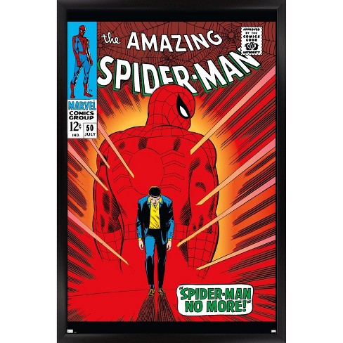 montage forbrydelse Faial Trends International Marvel Comics - Amazing Spider-man #50 Framed Wall  Poster Prints : Target