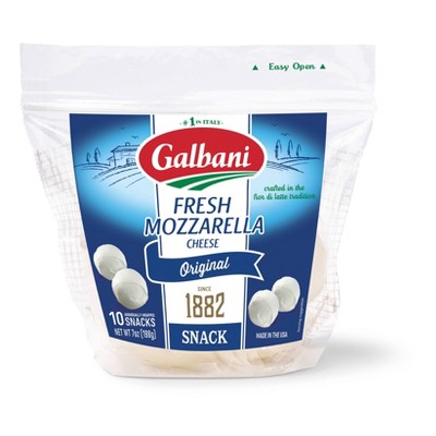 Galbani Fresh Mozzarella Cheese Snack - 7oz