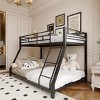 GDFStudio Elton Twin over Full Metal Bunk Bed with Ladder - 3 of 4