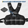 Adjustable Weighted Vest for Women Men,Weighted Walking Vest with Reflective Strips and Mesh Pockets - 3 of 4