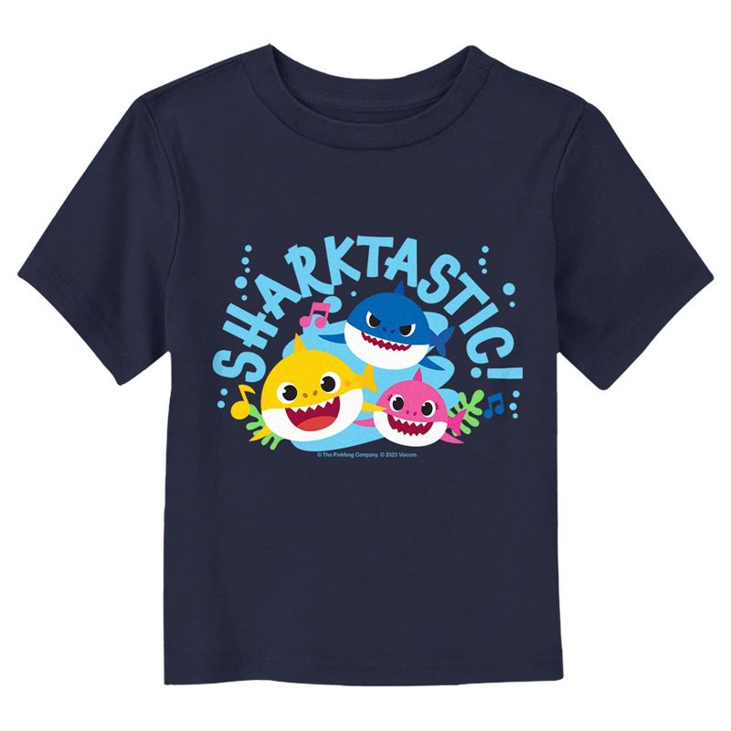 Toddler's Baby Shark Sharktastic Family T-Shirt, 1 of 4