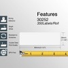 BETCKEY Compatible  30252 Address & Barcode Labels  Compatible with Rollo,  Labelwriter 450, 4XL & Zebra Desktop Printers10 Rolls/3500 Labels - 2 of 4