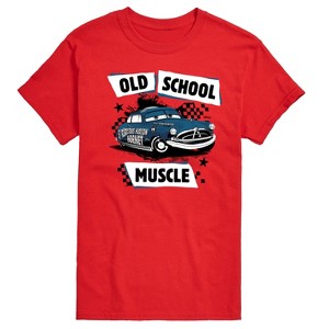 Men's - Cars - Doc Hudson Old School Muscle Short Sleeve Graphic T-Shirt - 1 of 4