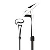 Infibrite 59" 12W Modern Elegance Floor Lamp (Includes LED Light Bulb) Soft White Loop Design Matte Black and Rose Gold: Torchiere Style - 2 of 4