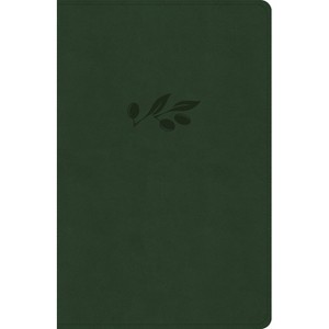 NASB Personal Size Giant Print Bible, Olive Leathertouch, Indexed - by  Holman Bible Publishers (Leather Bound) - 1 of 1