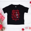 The Juniper Shop Vday Alphabet Toddler Short Sleeve Tee - image 2 of 2