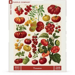 New York Puzzle Company Tomatoes 500 Piece Puzzle - 1 of 4