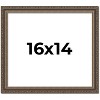 PosterPalooza | Sculpted Silver Picture Frame - UV Acrylic, Backing Board, Hanging Hardware Included - 2 of 4