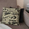 NCAA Colorado Buffaloes Mapping Woven Pillow - image 3 of 4