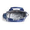 Fit & Fresh Sanibel Lunch Bag - Navy Gingham - 3 of 4