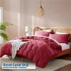 Nestl Soft Double Brushed Microfiber Duvet Cover Set with Button Closure - 2 of 4