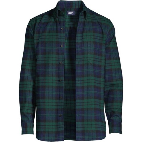 black watch plaid shirt mens