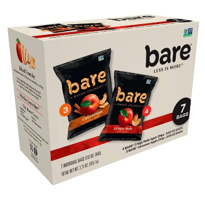 Bare Apple Chips Fuji Red and Cinnamon Snack Pack - 7ct/3.7oz_5