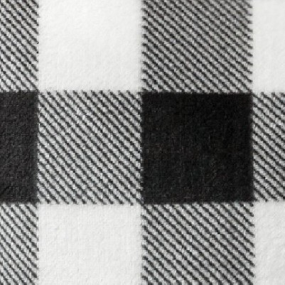 checkered white