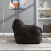 KTMBDW Bean Bag Chair with Filler, Bean Bag Sofa with Tufted Soft Stuffed Filling, Fluffy and Lazy Sofa for Dorm, Apartment, Living Room, Bedrooms - 3 of 4