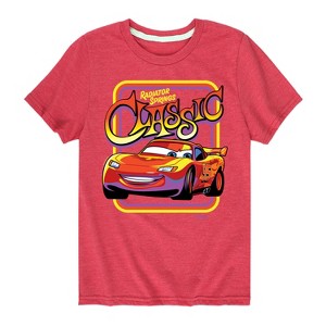 Boys' - Disney - Radiator Springs Classic Lightning McQueen Short Sleeve Graphic T-Shirt - 1 of 4