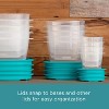 12-PC EasyFindLids Press & Lock Leak-Proof Food Storage & Meal Prep Set - 2 of 4