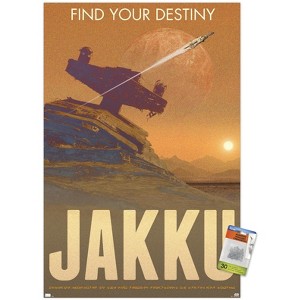 Trends International Star Wars: Jakku - Find Your Destiny By Russell Walks Unframed Wall Poster Prints - 1 of 4