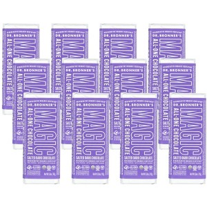 Dr. Bronner's Magic Salted Dark Chocolate Bar - Case of 12/3 oz - 1 of 4