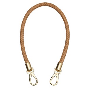 Unique Bargains PU Braided Soft Waterproof Women's Handbag Leather Purse Strap - 1 of 4