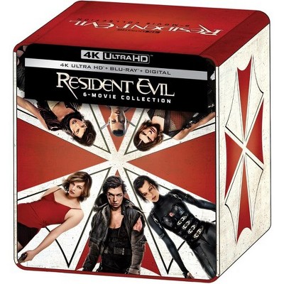 Resident Evil: 6-movie Collection (4k/uhd) : Target