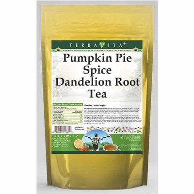 TerraVita Pumpkin Pie Spice Dandelion Root Tea (25 tea bags, ZIN: 561094, 1-Pack)