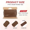 Unique Bargains Satin Fabric Quilting Hemming Binding DIY Craft Double-Fold Bias Tape - 2 of 4