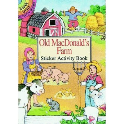 Old Macdonald's Farm Sticker Activity Book - (Dover Little Activity Books) by  Cathy Beylon (Paperback)