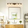 Rectangular Aluminum Framed Wall Bathroom Vanity Mirror - 3 of 4