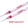 INSPIRE CHIC Personalized Flat Loves Printies Cute Shoe Laces 2 Pairs - 3 of 4