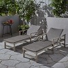 Christopher Knight Home Savannah Outdoor Acacia Wood and Wicker Adjustable Chaise Lounges (Set of 2) - 2 of 4
