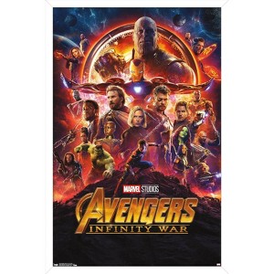 Trends International Marvel Cinematic Universe - Avengers - Infinity War - One Sheet Framed Wall Poster Prints - 1 of 4