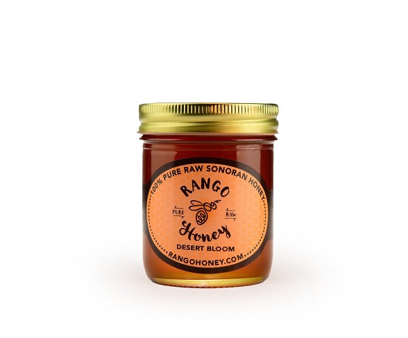 Rango Honey Pure Raw Sonoran Desert Bloom Honey - 12oz Jar