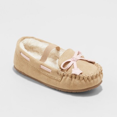 girls moccasin slippers