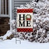 Briarwood Lane Christmas Garden Flag 12x18 For Outdoor Holiday Home Burlap For Christmas Garden Flag Flags For Outside - 4 of 4