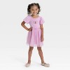 Toddler Girls' Short Sleeve Tulle Dress - Cat & Jack™ - 4 of 4