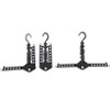 The Lakeside Collection Set of 3 Retractable Folding Hanger Racks 1 Pieces - 3 of 4
