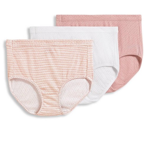 Jockey Elance Breathe – Confezione 3 Mutandine Donna – Light/Simple Dot/Black – Taglia 10 - 5