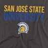 Men's San Jose State University Official Stacked T-Shirt - 2 of 4