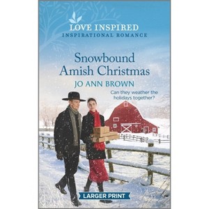 Snowbound Amish Christmas - (Amish of Prince Edward Island) Large Print by  Jo Ann Brown (Paperback) - 1 of 1