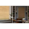 Roll Up Bamboo Blinds for Windows 26'' W x 64'' H, Natural - 3 of 3