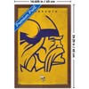 Trends International NFL Minnesota Vikings - Logo 25 Framed Wall Poster Prints - 3 of 4