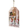 Northlight 19.5" Snowmen Merry Christmas Tag Wall Sign - 4 of 4