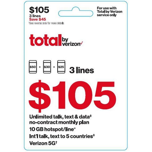 verizon plan 3 lines