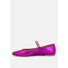 Alverno Metallic Diamante Mary Jane Leather Flats Women - 4 of 4