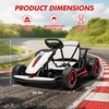Electric Go Kart for Kids 6-12, 24v 400w Powerful Motor Drift Kart with 2 Speeds (8MPH Max) - 4 of 4