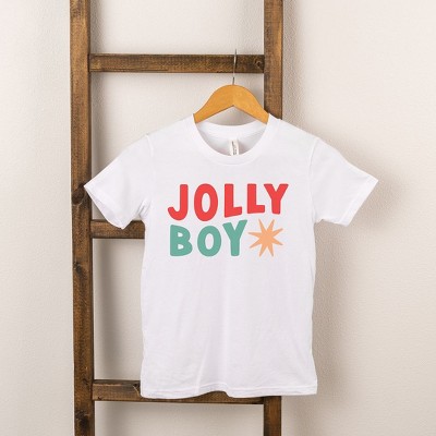 The Juniper Shop Jolly Boy Star Toddler Short Sleeve Tee - 2T - White