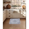 Vintage Distressed Medallion Rug, Washable, Non-Slip Boho Floral Carpet for Living Room, Bedroom, Dining Room - 2 of 4
