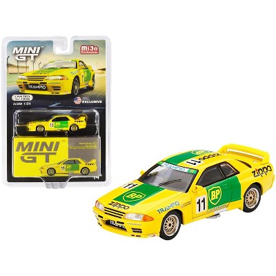 Nissan Skyline GT-R R32 Gr. A RHD #11 "BP" Japan Touring Car Championship JTCC (1993) Ltd Ed 1200 pcs 1/64 True Scale Miniatures