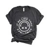 Simply Sage Market S.W.Smiley It Be Like That Smiley Face Short Sleeve Tee - 2 of 4